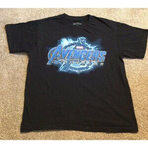 M GUC Black Marvel Avengers EndGame Comics Tee